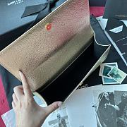 YSL | Kate Clutch Metal In Grain - 326079 - 27x12.5x5cm - 5