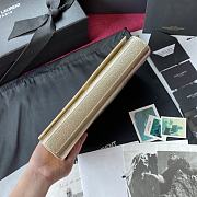 YSL | Kate Clutch Metal In Grain - 326079 - 27x12.5x5cm - 4