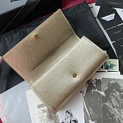 YSL | Kate Clutch Metal In Grain - 326079 - 27x12.5x5cm - 2
