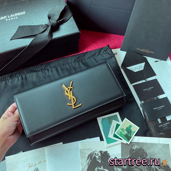 YSL | Kate Clutch Black - 326079 - 27x12.5x5cm - 1