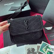 YSL | Niki Baby In Suede - 533037 - 22cm - 1