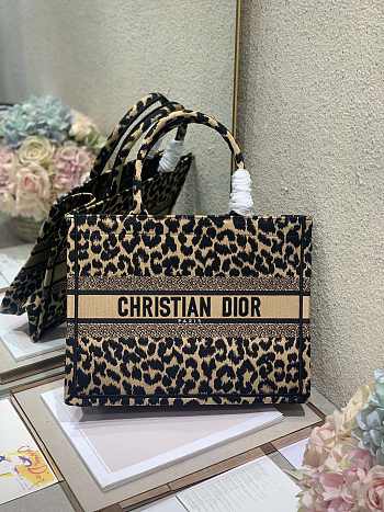 DIOR | Book Tote Beige Multicolor Mizza - M1286 - 36×28 cm