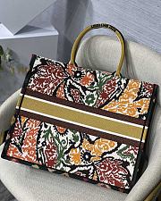 DIOR | Book Tote Yellow Multicolor Paisley - M1286 - 41.5x32cm - 2