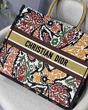 DIOR | Book Tote Yellow Multicolor Paisley - M1286 - 41.5x32cm - 4