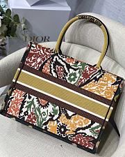 DIOR | Book Tote Yellow Multicolor Paisley - M1286 - 36.5x28cm - 4