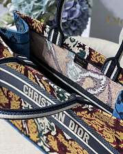 DIOR | Book Tote Blue Multicolor Paisley - M1286 - 41.5x32cm - 2