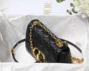 DIOR | Small Black Caro Bag - M9241 - 20 x 12 x 7 cm - 3