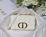 DIOR | Small White Caro Bag - M9241 - 20 x 12 x 7 cm - 1