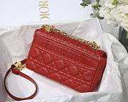 DIOR | Small Red Caro Bag - M9241 - 20 x 12 x 7 cm - 6