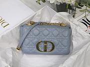 DIOR | Small Blue Caro Bag - M9241 - 20 x 12 x 7 cm - 1