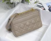 DIOR | Small Beige Caro Bag - M9241 - 20 x 12 x 7 cm - 4