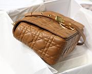 DIOR | Large Caro Bag Brown - M9243 - 28 x 17 x 9 cm - 5