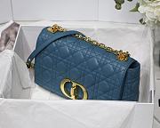 DIOR | Medium Caro Bag Blue Navy - M9242 - 25.5 x 15.5 x 8 cm - 5