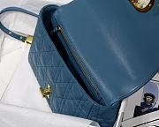 DIOR | Medium Caro Bag Blue Navy - M9242 - 25.5 x 15.5 x 8 cm - 3