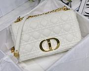 DIOR | Medium Caro Bag White - M9242 - 25.5 x 15.5 x 8 cm - 2