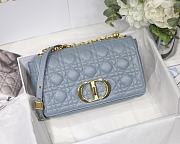 DIOR | Medium Caro Bag Blue - M9242 - 25.5 x 15.5 x 8 cm - 1