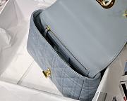 DIOR | Medium Caro Bag Blue - M9242 - 25.5 x 15.5 x 8 cm - 2