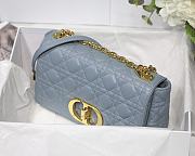 DIOR | Medium Caro Bag Blue - M9242 - 25.5 x 15.5 x 8 cm - 5