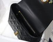 DIOR | Medium Caro Bag Black - M9242 - 25.5 x 15.5 x 8 cm - 6
