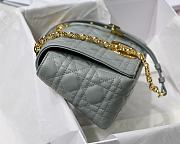 DIOR | Medium Caro Bag Gray - M9242 - 25.5 x 15.5 x 8 cm - 5