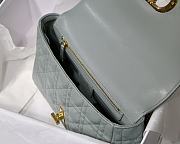 DIOR | Medium Caro Bag Gray - M9242 - 25.5 x 15.5 x 8 cm - 4