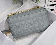 DIOR | Medium Caro Bag Gray - M9242 - 25.5 x 15.5 x 8 cm - 2