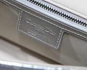 DIOR | Medium Caro Bag Silver Patent - M9242 - 25.5 x 15.5 x 8 cm - 4