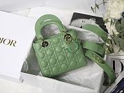 DIOR | Lady D My ABC Willow Green - M0538O - 20 x 16.5 x 8 cm - 1