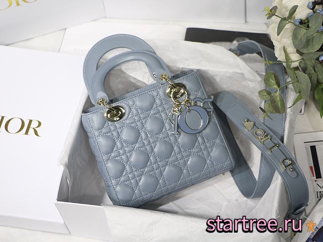 DIOR | Lady D My ABC Cloud Blue - M0538O - 20 x 16.5 x 8 cm - 1