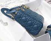 DIOR | Lady D My ABC Steel Blue - M0538O - 20 x 16.5 x 8 cm - 3