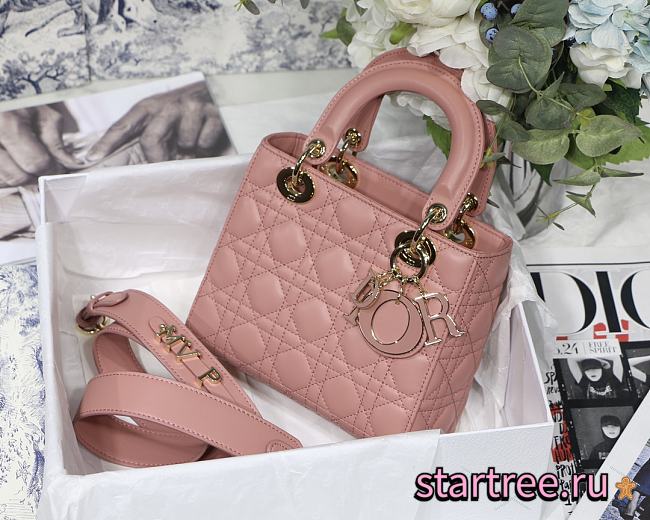 DIOR | Lady D My ABC Pink - M0538O - 20 x 16.5 x 8 cm - 1