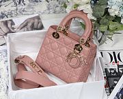 DIOR | Lady D My ABC Pink - M0538O - 20 x 16.5 x 8 cm - 1