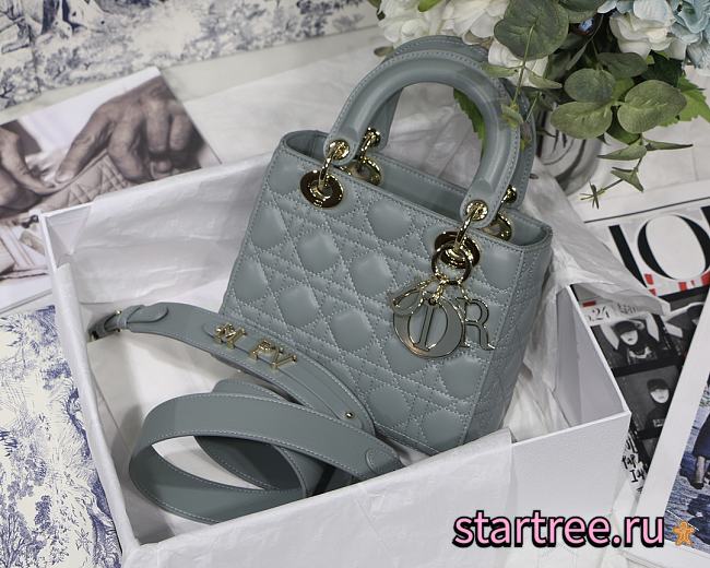 DIOR | Lady D My ABC Gray - M0538O - 20 x 16.5 x 8 cm - 1