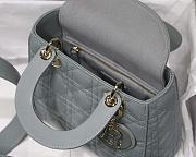 DIOR | Lady D My ABC Gray - M0538O - 20 x 16.5 x 8 cm - 3