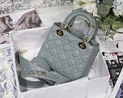 DIOR | Lady D My ABC Gray - M0538O - 20 x 16.5 x 8 cm - 5