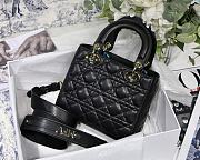 DIOR | Lady D My ABC Black- M0538O - 20 x 16.5 x 8 cm - 5