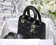 DIOR | Lady D My ABC Black- M0538O - 20 x 16.5 x 8 cm - 6