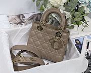 DIOR | Lady D My ABC Warm Taupe - M0538O - 20 x 16.5 x 8 cm - 1