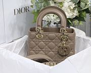 DIOR | Lady D My ABC Warm Taupe - M0538O - 20 x 16.5 x 8 cm - 6