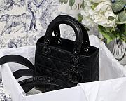 DIOR | Lady D My ABC Black Hardware - M0538O - 20 x 16.5 x 8 cm - 5