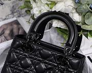 DIOR | Lady D My ABC Black Hardware - M0538O - 20 x 16.5 x 8 cm - 6