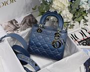 DIOR | Lady D My ABC Indigo Blue - M0538O - 20 x 16.5 x 8 cm - 1