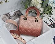 DIOR | Lady D My ABC Gradient Pink - M0538O - 20 x 16.5 x 8 cm - 2