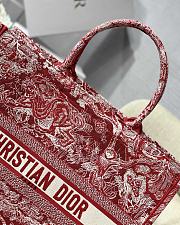 Christian Dior |Book Tote Small Raspberry - M1296ZR - 36.5x28x14cm - 4