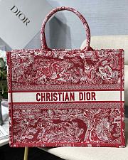 Christian Dior | Book Tote Raspberry Style - M1296ZR  - 41.5 x 38 x 18cm - 1