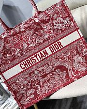 Christian Dior | Book Tote Raspberry Style - M1296ZR  - 41.5 x 38 x 18cm - 4