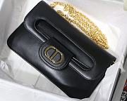 DIOR | Medium DiorDouble Bag Black - M8641 - 28 x 16.5 x 3 cm - 4