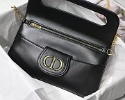DIOR | Medium DiorDouble Bag Black - M8641 - 28 x 16.5 x 3 cm - 6