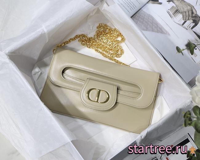 DIOR | Medium DiorDouble Bag Beige - M8641 - 28 x 16.5 x 3 cm - 1