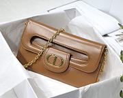 DIOR | Medium DiorDouble Bag Brown - M8641 - 28 x 16.5 x 3 cm - 4